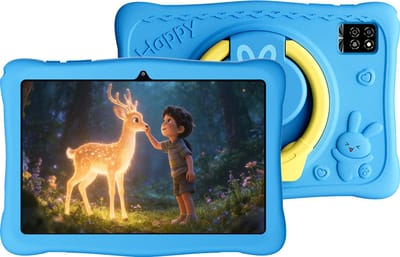 OSCAL KIDO2 - Tablet - Kindertablet - 8GB RAM - 64GB ROM - 10.1 inch - 6600mAh - Android 16 - Ouderlijk Toezicht App - Oogzorgmodus - Inclusief Beschermhoes - Blauw