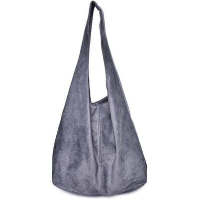 Anna Luchini Grijs Rundleer Tas