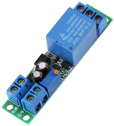 Jhubersproducts - Schakelmodule - Tijd Instelbare Timer - Vertraagde