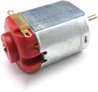 Micro Motor - Kleine Starter - Modelbouw - Stabiele Prestaties - 25 mm Lengte - Zilverkleurig