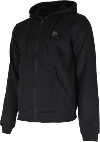 Donnay - Sweatvest met capuchon (Bruce) - Sportvest - Heren - Black (020) - maat S