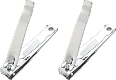 Doodadeals® 2-Pack Teennagelknipper – Nagelknipper met Vijl – Vinger Nagel Knipper – 5 cm
