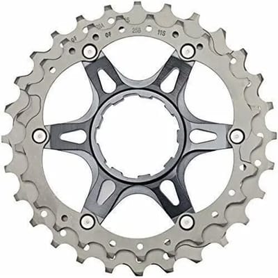 Shimano Gradatie CS-R9100 cassette voor 11-28 tanden zilver Uitvoering 25-28 tanden