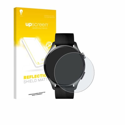 upscreen - Screenprotector voor Xiaomi Watch 5 (47 mm) - Folie Beschermfolie anti glare matte