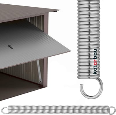 Veer Draad voor Garagedeur - 490 mm Torsieveer en Trekveer