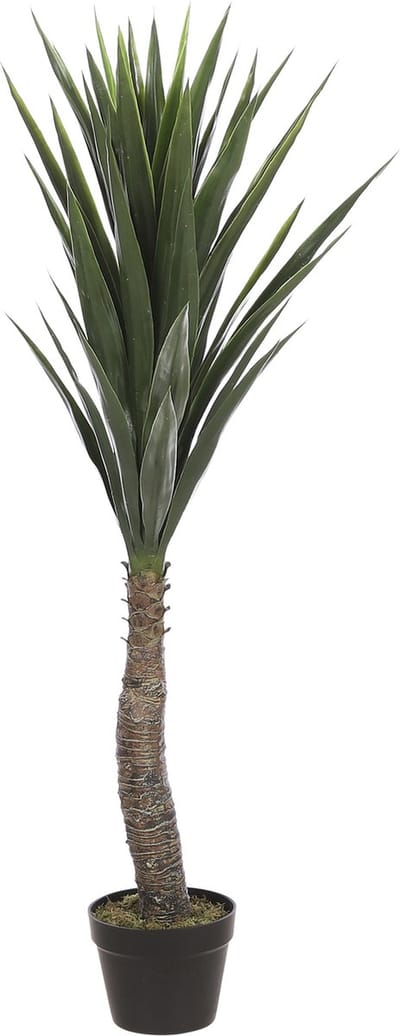 Mica Decorations Yucca Kunstplant - H120 x Ø60 cm - Groen