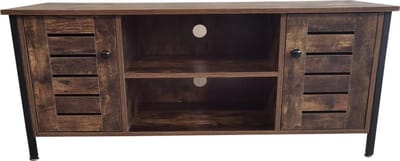 Tv meubel kast Stoer - televisie dressoir industrieel - 110 cm breed