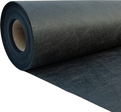 nonwoven Gronddoek - kunstgras drukverdeeldoek - grastapijt drukverdeeldoek - non woven anti worteldoek - 10 x 2 meter - 180 gr p/m² zwart - Floortraders