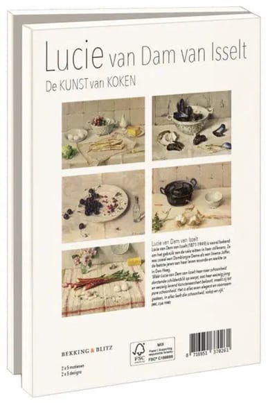 Kaartenmapje Groot: De kunst van koken, Lucie van Dam van Isselt