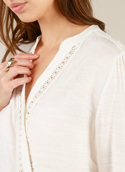 YEST Ines Tops - Off White - maat 36