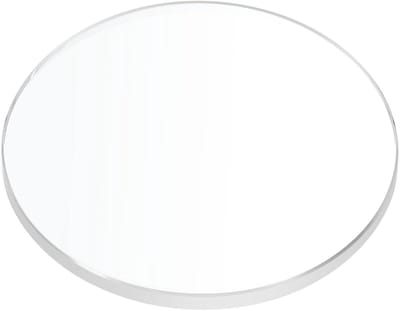 Saffierkristal horlogeglas 27,5 mm diameter - 2 mm dikke platte ronde vervangingsglas voor horloge reparatie en onderhoud