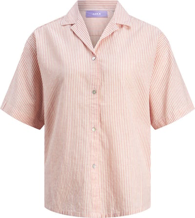 JJXX JXLISA SS COMFORT LINEN SHIRT SN Dames Blouse - Maat S