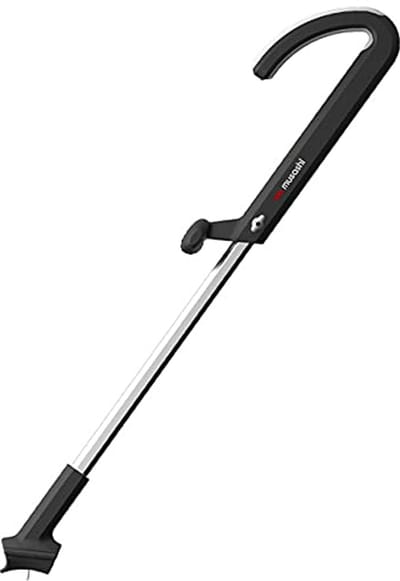 Verlengde steel tot 125 cm voor draadloze onkruidverdelger