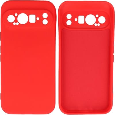Hoesje Geschikt voor de Google Pixel 9 Pro XL - Fashion Backcover Hoesje - Colorful Telefoonhoesje - Rood