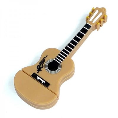 Ulticool USB-stick Gitaar - 16 GB - Muziek - Bruin