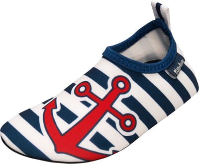 Playshoes - UV-waterschoenen voor kinderen - Maritiem - Blauw/wit/rood - maat 20-21EU