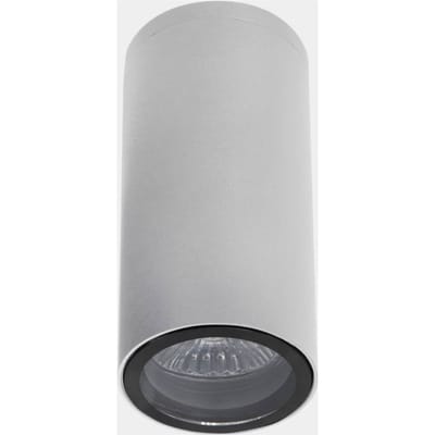 LEDS-C4 Eko buiten plafondlamp, wit, Ø 6 cm, aluminium
