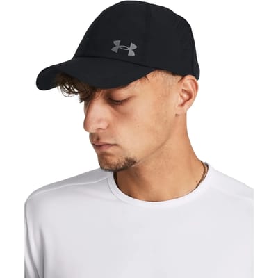 Under Armour Velociti Petten Unisex - Zwart - One Size - Poly (Polyester)