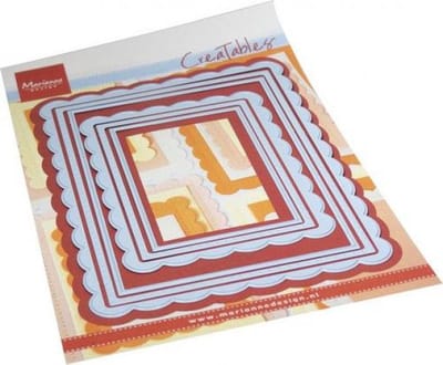 Creatable Scalloped Rectangles (LR0841)