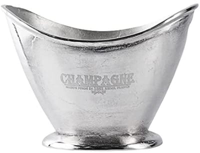 Elegante champagnekoeler van aluminium XL voor feestdranken