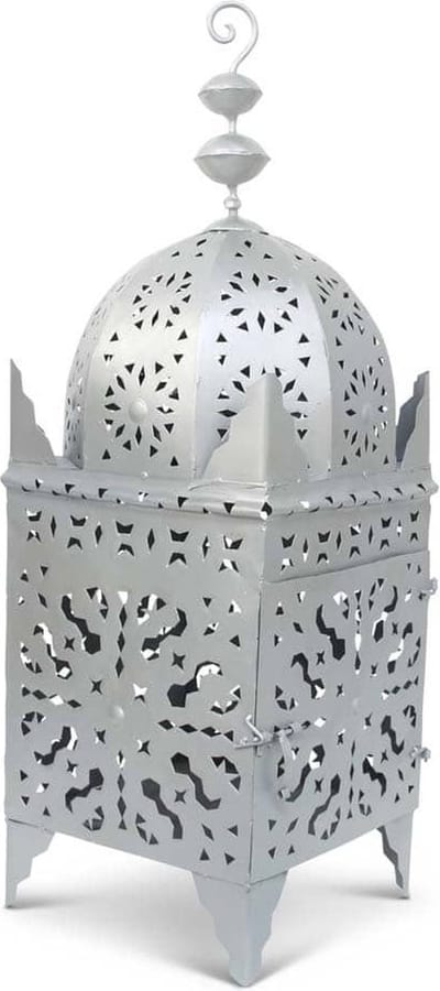 Safaary - Marokkaanse Lantaarn Zilver XXL Arub