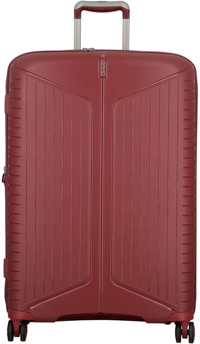 Jump Evae 4 wielen Trolley 76 cm met uitbreidingsplooi - Harde bagage - TSA slot - red