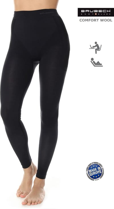 Brubeck Comfort Thermo Dames Lange Onderbroek - Premium Merino Wol Blend - Maat M