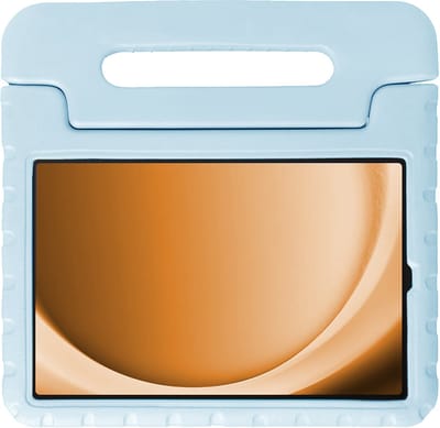 Hoesje - Geschikt voor Samsung Galaxy Tab A9 Plus - Kinderhoes Shockproof Bumper - Kidsproof Case - Tablet Hoes - Kinder Hoes Cover - Sky