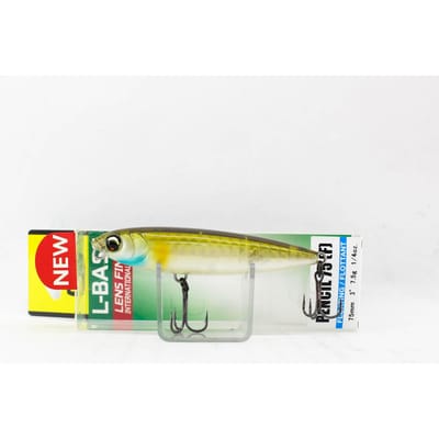 Yo Zuri Duel L Bass Pencil 75F Drijvend kunstaas F1211-GSAY (7001) white