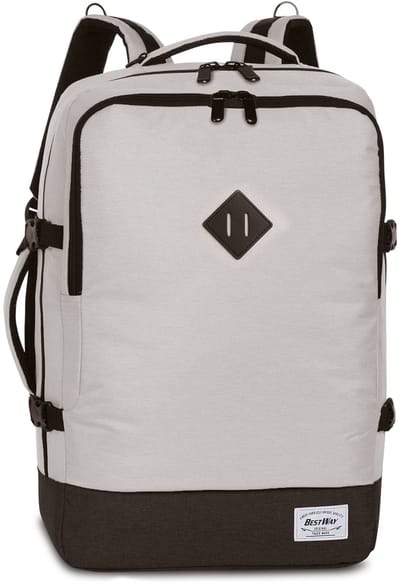 Worldpack Bestway Cabin Pro Dagrugzak 54 cm Laptop compartiment - 42cm (17 duim) - steingrau