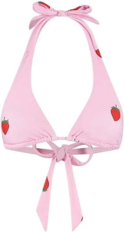 Son of a Beach - Aardbei Bikini Top - maat XL - Roze