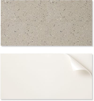 PVC-paneel met motief, eenvoudige decoratie voor de eetkamer, 100x50 cm, steenstructuur met deeltjes.