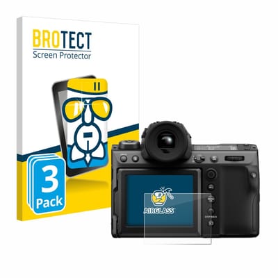Screenprotector 3 Stuks voor Fujifilm GFX100 II Beschermglas transparant