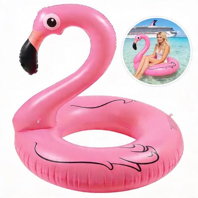 Opblaasfiguur Flamingo Roze Speels & Opvallend Design – Flamingo Opblaasbaar Zwembad Speelgoed voor Volwassenen – Opblaasband Licht & Duurzaam voor Waterplezier | Ideaal voor Zwembad, Strand & Zomer