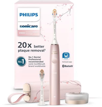 Philips Sonicare DiamondClean Prestige 9900 – Limited Edition - Elektrische Tandenborstel met SenseIQ- AI - Roze- 2 Opzetborstels - HX9992/31