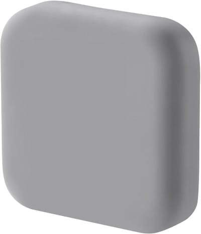 Deurstopper Muurbescherming - Zelfklevend Kussen - Bescherming Muur - Schokabsorberend Siliconen - 42x41x41 mm - Grijs