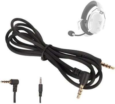 Allecto - Vervangende Geluidskabel - 3,5 mm hoofdtelefoonkabel