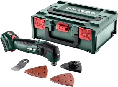 Accu Multitool - Oscillerend gereedschap - Klusjes in huis - Snoerloze kracht - 12 Volt - Groen