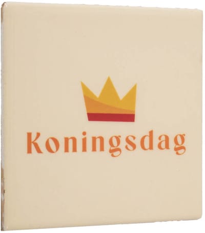 HomeBound by KY | Tegeltje - Koningsdag | tegeltje