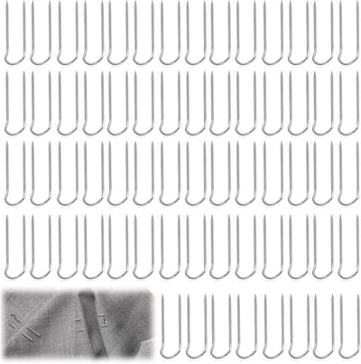 100 Stuks Mosspennen 23mm voor Kransen, Bloemschikaccessoires en Wreath Making Benodigdheden, Ideaal voor Floral Arrangementen en Creatieve Projecten