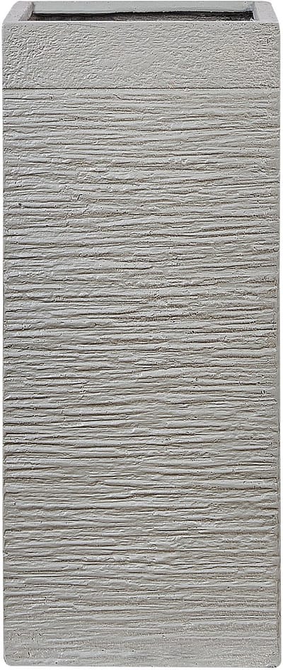 DION - Plantenbak - Lichtgrijs - 60 cm - Klei-vezelmengsel