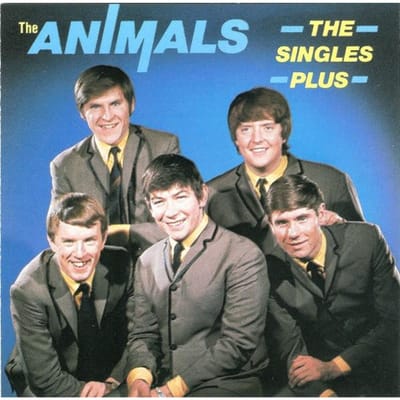 CD ANIMALS - Singles Plus CDP7466052 EMI 1987 Europa Rock Gebruikt beige