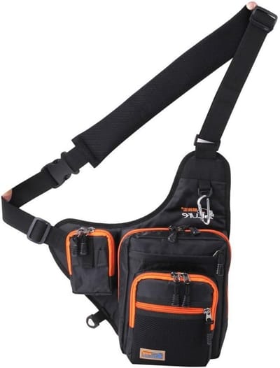 Multifunctionele Visserijtas met Compartimenten, Waterdicht en Ruim, Ideaal voor Hengelsport, 32 x 39 x 12 cm