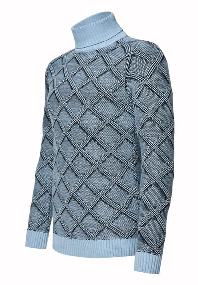Chunky geruite coltrui