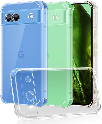 Transparant Schokbestendig TPU Hoesje Geschikt voor Google Pixel 8a | Back Cover | Dun | Flexibel | Shockproof | Doorzichtig