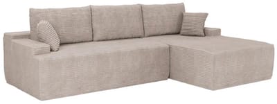 Coredo Bank - Corduroy bekleding - Rechts - Taupe