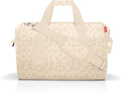 Reisenthel Allrounder L Reistas / Weekendtas / Sporttas - 30L - Leo Vanilla Beige