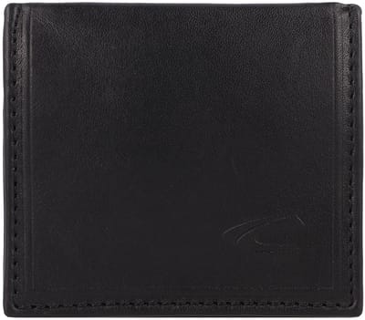 camel active Wood Portemonnee Leder 8 cm - Jongens - Horizontaal - black