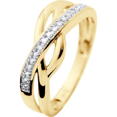Alliance Diamonds 0.040 Cts Yellow Gold