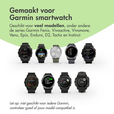 imoshion Charging dock voor de Geschikt voor Garmin Watch | USB-A oplaadkabel - 0,5 meter